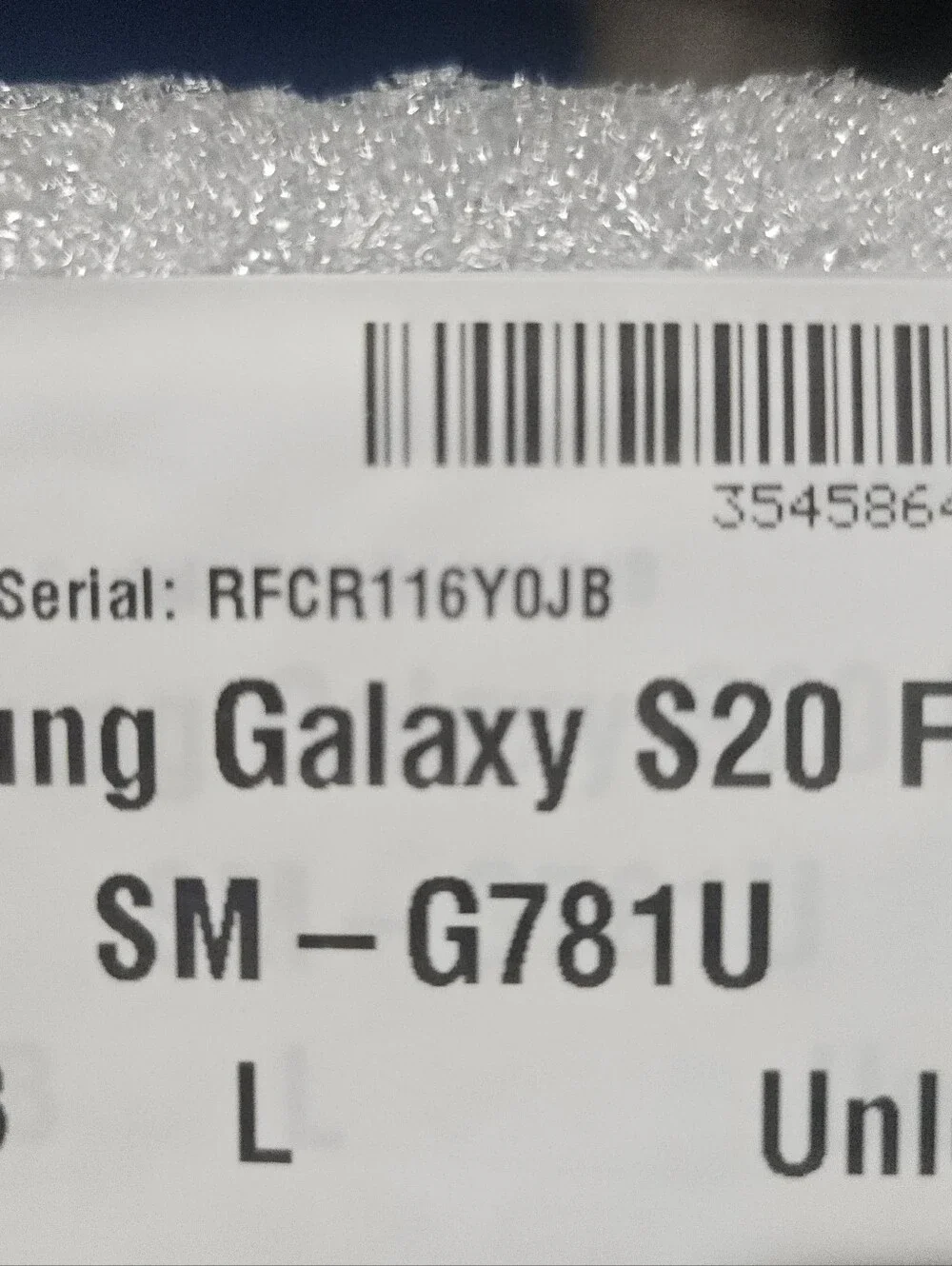 Samsung Galaxy S20 FE 5G Phone with Black USB-C Charging Cable